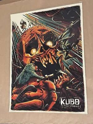 KUBO AND THE TWO STRINGS Mondo Screenprint Poster Print By Cesar Moreno Xxx/225 • $200