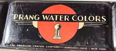 VINTAGE 1930s PRANG WATER COLOR PAINT SET - No Brush • $15