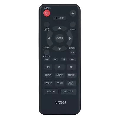 NC095 NC095UL Replacement Remote Control For Magnavox Blu-ray Disc DVD Player • $7.98