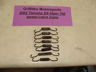 2002 YAMAHA 700 Pv Triple SXViper SX Viper SXV Exhaust Pipe Springs Mount • $24