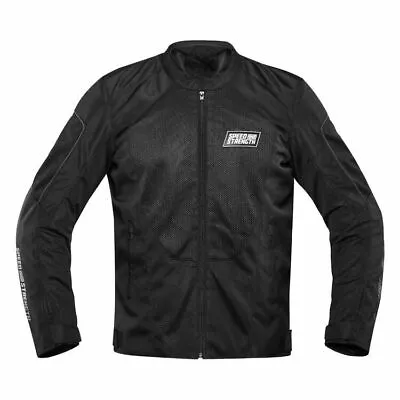 Speed & Strength Hot Head Motorcycle Riding Mesh Jacket Black Men XL Extra Large • $35.83