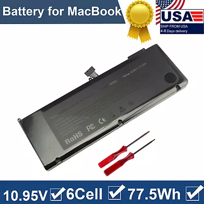 A1382 Laptop Battery For Apple MacBook Pro 15  A1286 Early/Late 2011 Mid 2012 • $24.59