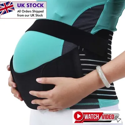 £7.99 • Buy Maternity Belt Pregnancy Belly Support Belt Band For Pregnancy Baby Bump