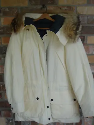 Nautica Vintage Real Fur Hooded Parka Jacket Medium • $105