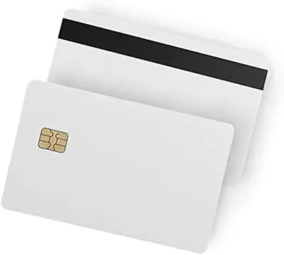 100 Pack - SLE4442 Chip Cards With Hi-Co Magnetic Stripe PVC - SLE 4442 • $92.99