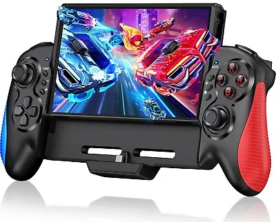 Handheld Grip Controller For Nintendo Switch OLED Joy-Con (L/R) Gamepad Joystick • $48.99