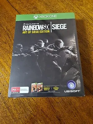Xbox One Tom Clancy’s Rainbow Six Siege Art Of Siege Edition - New And Sealed • $120