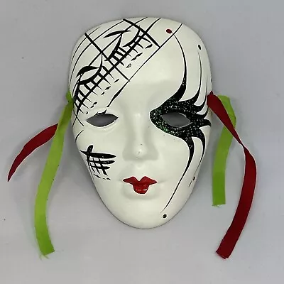 Vintage 3” X 4” Ceramic Decorative Wall Mask Hand Painted • $5
