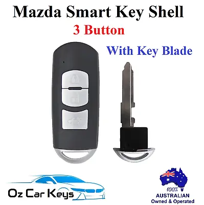 3B Suits Mazda 3 5  6 CX3 CX5 CX9 CX7 Smart Remote Key Shell Case Cover Fob  • $33.90