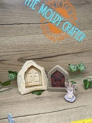 Rubber Latex Mould Mold Stand Up Fairy Door And Mini Fairy Garden Crafts • £8.50