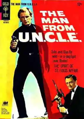 Man From U.N.C.L.E. The #9 FN; Gold Key | UNCLE November 1966 - We Combine Ship • $11.99