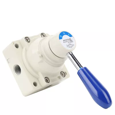 Air Valve 4 Way 2Positions Hand Lever Direct Action 1/4in PT Pneumatic Valve • $17.87