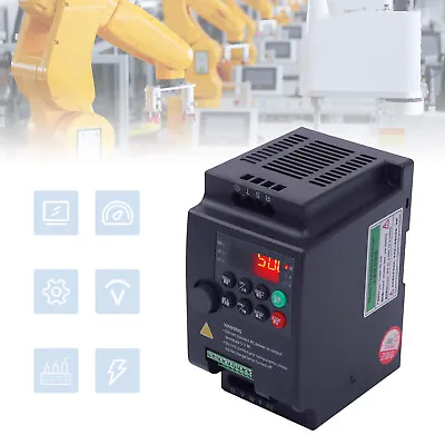 2 HP 3 Phase Motor Variable Frequency Drive VFD Speed Controller 220VAC 1.5KW 7A • $88.88