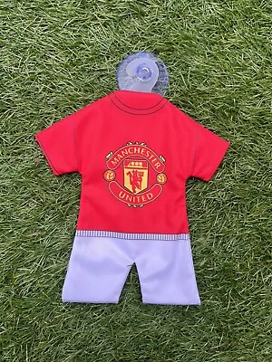 Official Manchester United FC Home Football Mini Kit Window Car Accessories • £4.99