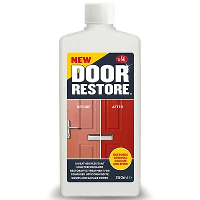 £15 • Buy NEW DOOR RESTORE | Restore Original Colour Of Faded Composite UPVC Doors | 250ml