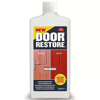 NEW DOOR RESTORE | Restore Original Colour Of Faded Composite UPVC Doors | 250ml • £19.99