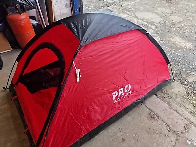 Pro Action 2 Person 1 Room Dome Tent - Camping - Festival - Garden - Fishing • £15