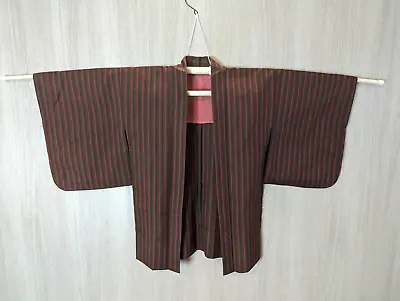 Japanese Kyoto Haori  Vintage Kimono Yukata Height31.49inch Unisex Used • £47.50