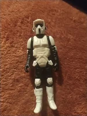 Vintage Star Wars ROTJ Kenner 1983 Biker Scout Figure • $30