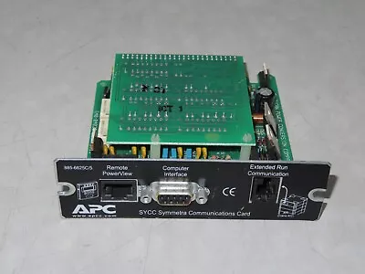 APC SYCC Symmetra Communications Card 885-6625C/5 • $20