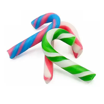 MIXED Mini CANDY CANES 5g Christmas Flavour RETRO SWEETS Wrapped • £4.29