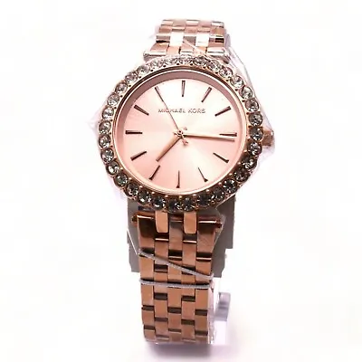 Michael Kors MK 4514 Darci Pavé Rose Gold Ladies • $153.94