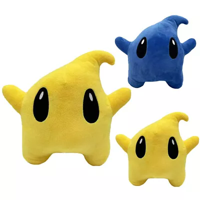 Super Mario Luma Star Plush Toys Soft Animals Stuffed Dolls Kids Birthday Gifts • £12.99