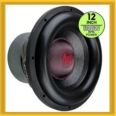 Audiopipe TXX-BDC-IV12 12 Inch Car Woofer 1100W RMS Power Dual 4 OHM Voice Coils • $189.99