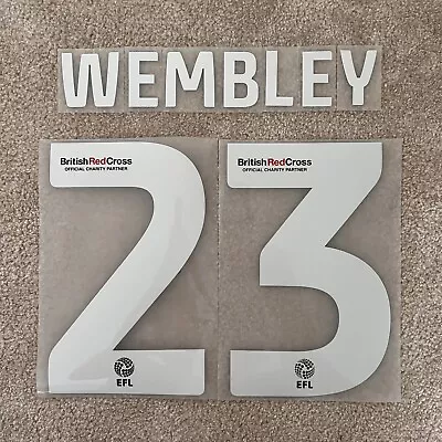 Coventry City | WEMBLEY 23 | EFL Championship 2022/23 Shirt Name & Number Set • £20