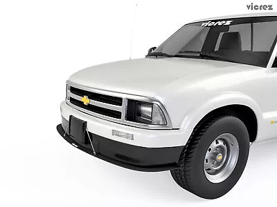 Vicrez Front Splitter V Style Vz101091 For 1994-2004 Chevrolet S-10 • $397.72