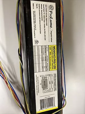 Fluorescent Lamp Rapid Start Magnetic Ballast PROLUME M296HO/RS/277 277V • $50