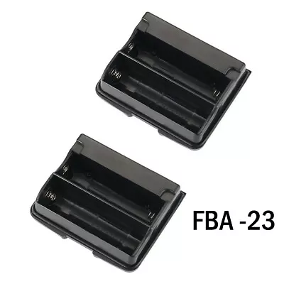 2X FBA-23 Battery Case For Yaesu Walkie Talkie Radio VX-5R VX-6R VX-7R VX-6E As • $26.90