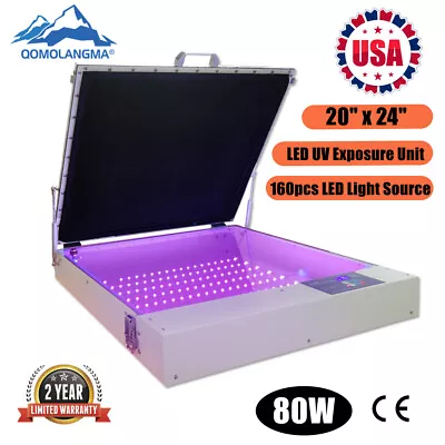 Tabletop Precise 20 X24  80W Vacuum LED UV Exposure Unit Equipment Screen Print • $598.78