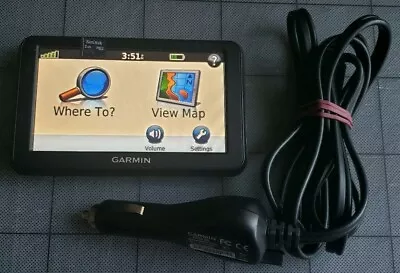 Garmin Nuvi 50LM 5  GPS Bundle W/ Lifetime Map Tested And Working • $19.99