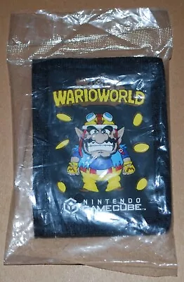 Nintendo Gamecube  Wario World Vintage Wallet. New In Package. RARE!! • $99