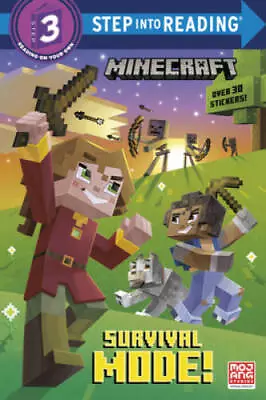 Survival Mode! (Minecraft) (Step Into Reading) - Paperback - GOOD • $3.78