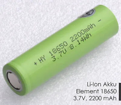 18650 2200mAh LI-ION Battery For Notebook - New • $12.75