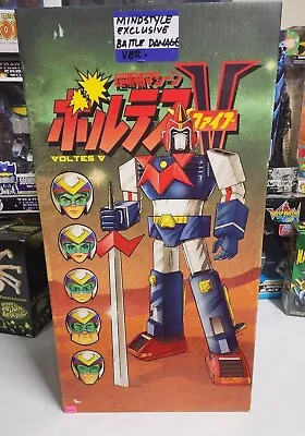 Mindstyle Voltes V Jumbo Machinder Vinyl Robot Toy 23  Shogun Warrior 2016 RARE  • $650