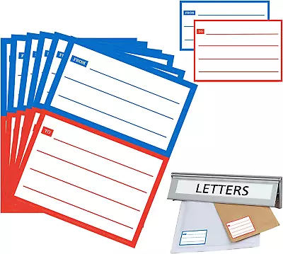 160 Sheet To From Return Address Mailing Labels 4.5x3.5 Mail Shipping Permanent • $8.93