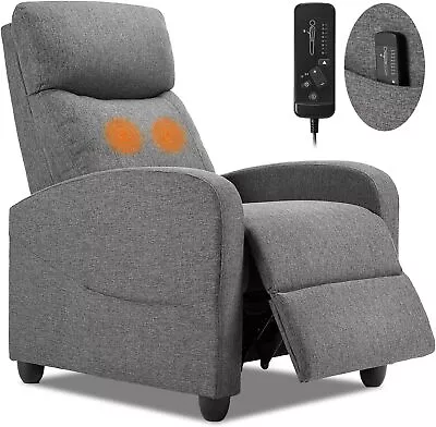 Massage Reclining Chair For Living Room Adjustable Modern Recliners Chair • $137.99