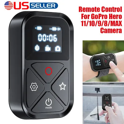 80M WIFI Bluetooth Remote Control W/Shortcut Key For GoPro Hero 11/10/9/8/Max • $22.29