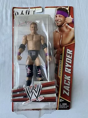 WWE Mattel Zack Ryder Superstar  #03 Series 24 Wrestling Action Figure NIB • $15.94