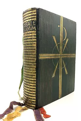1957 Missale Romanum Large Quarto Lectern Edition In Stunning Mid-Century Modern • $296