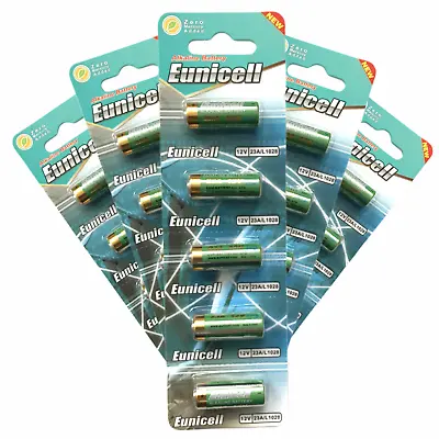 23A Batteries A23 12v MN21 LRV08 E23 Alkaline Eunicell Camera Doorbell Alarm UK • £2.52