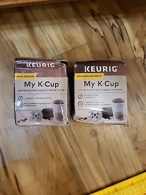 (2 PACK) Keurig My K-Cup Universal Reusable Coffee Filter Damaged Boxes • $15.50