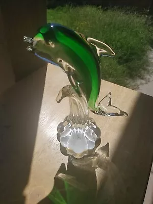 Murano Glass Dolphin • $1000