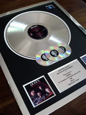 £174.99 • Buy Queen Greatest Hits Lp Multi Platinum Disc Record Award Album