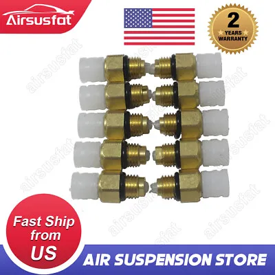 10Pcs For Mercedes W220 W221 W164 W211 Air Suspension Repair Kit Air Valves M8 • $12.98