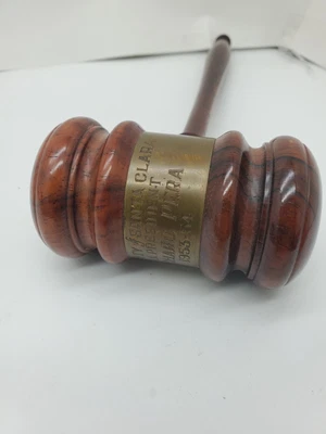 £33.51 • Buy Masonic Gavel   Uneversity Of Santa Clara. B.A.A President .Richard Pera 1953-54