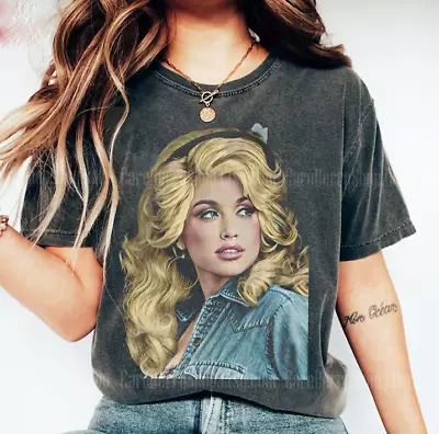 Vintage Dolly Parton Bootleg Shirt Dolly Shirt Parton Music Star Gift • $21.98